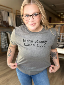 Kinda Classy Grey Tee