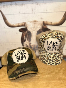Lake Bum Printed Mesh Cap