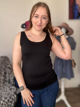 Load image into Gallery viewer, Black Double Sided Tank