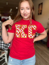 Load image into Gallery viewer, KC Checkered Graphic Tee
