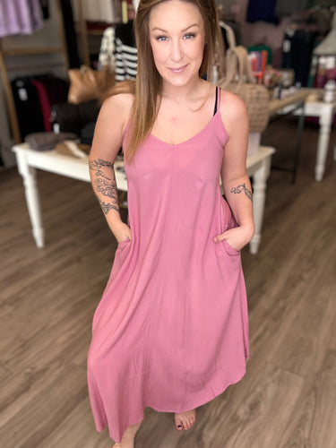 Lt Rose Cami Dress