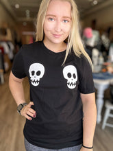 Load image into Gallery viewer, Twin Skulls Graphic Tee