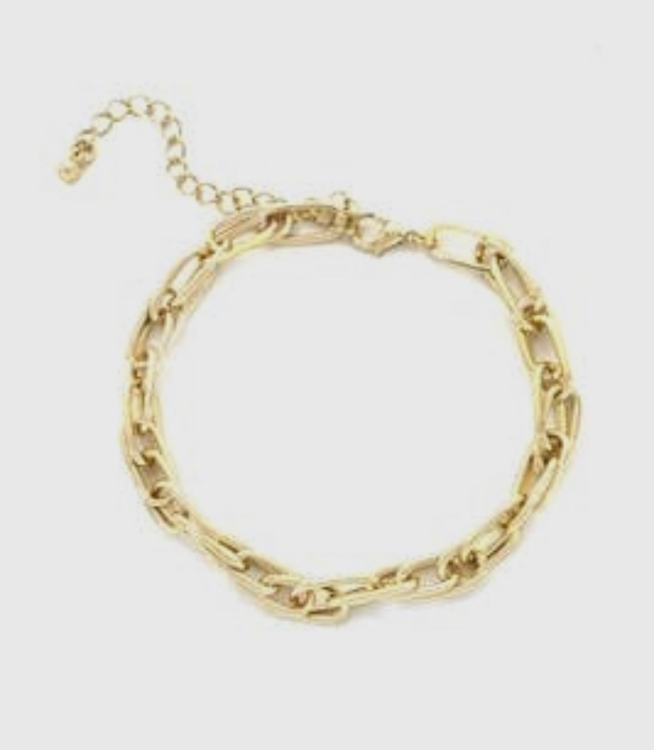Gold Multi Chain Link Bracelet