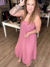Load image into Gallery viewer, Lt Rose Cami Dress