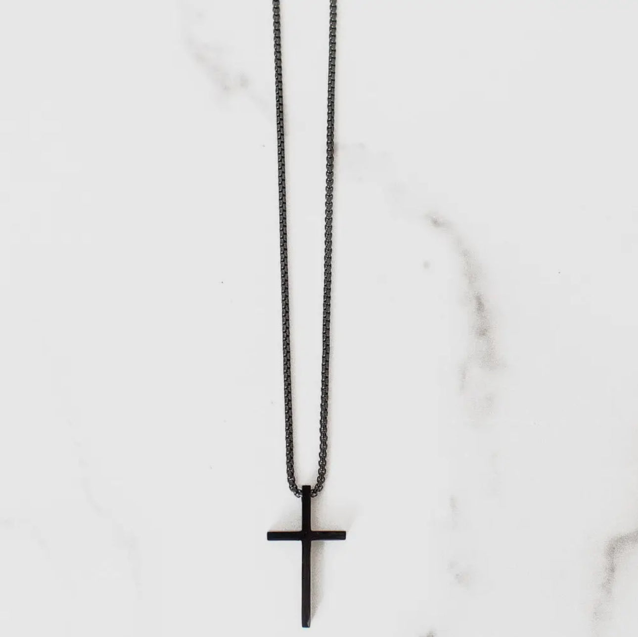 Black Cross Chain