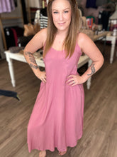 Load image into Gallery viewer, Lt Rose Cami Dress