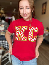 Load image into Gallery viewer, KC Checkered Graphic Tee