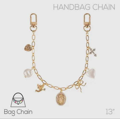 Gold Chain Purse Charms