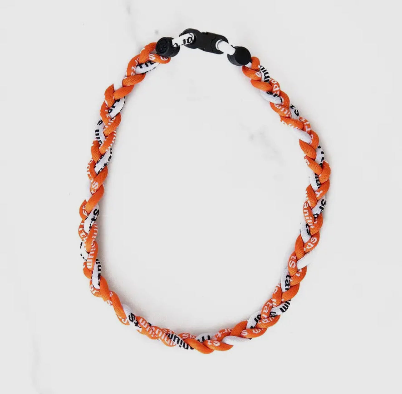Orange & White Sports Necklace