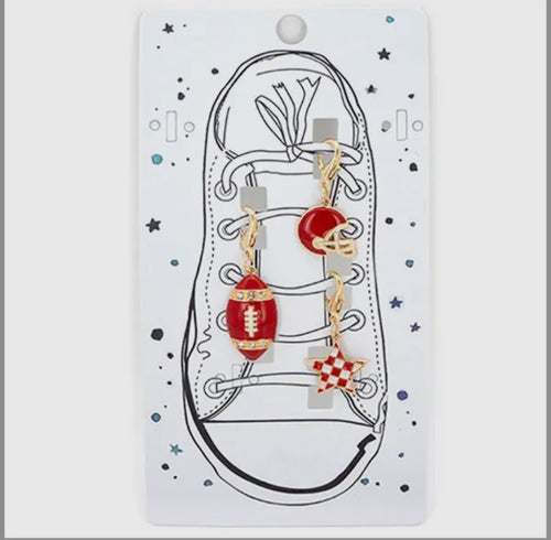 Gameday Charms Red & White