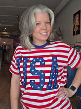 Load image into Gallery viewer, USA Stripe Top