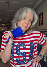 Load image into Gallery viewer, USA Stripe Top
