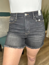 Load image into Gallery viewer, Judy Blue Black Denim Shorts
