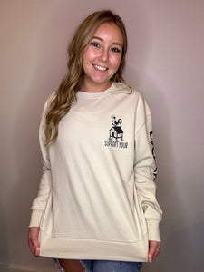 Local Support Oatmeal Sweatshirt