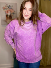 Load image into Gallery viewer, Washed Violet Sweatshirt