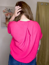 Load image into Gallery viewer, Raspberry Short Sleeve Top