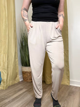 Load image into Gallery viewer, Ash Mocha Pleated Pants