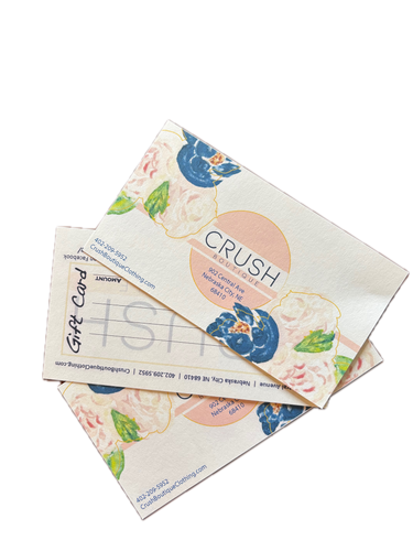 CRUSH Boutique Gift Card