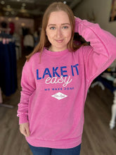 Load image into Gallery viewer, Pink Lake It Easy Pullover