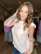 Load image into Gallery viewer, White Lace Short Sleeve Blouse