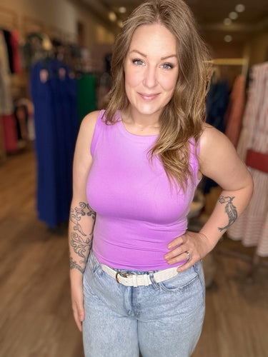 Lavender Seamless Tank