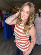 Load image into Gallery viewer, Poppy Chunky Knit Tank Top