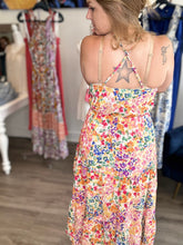Load image into Gallery viewer, Multi Floral Sleeveless Dress
