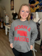 Load image into Gallery viewer, Born &amp; Raised Grey Sweater