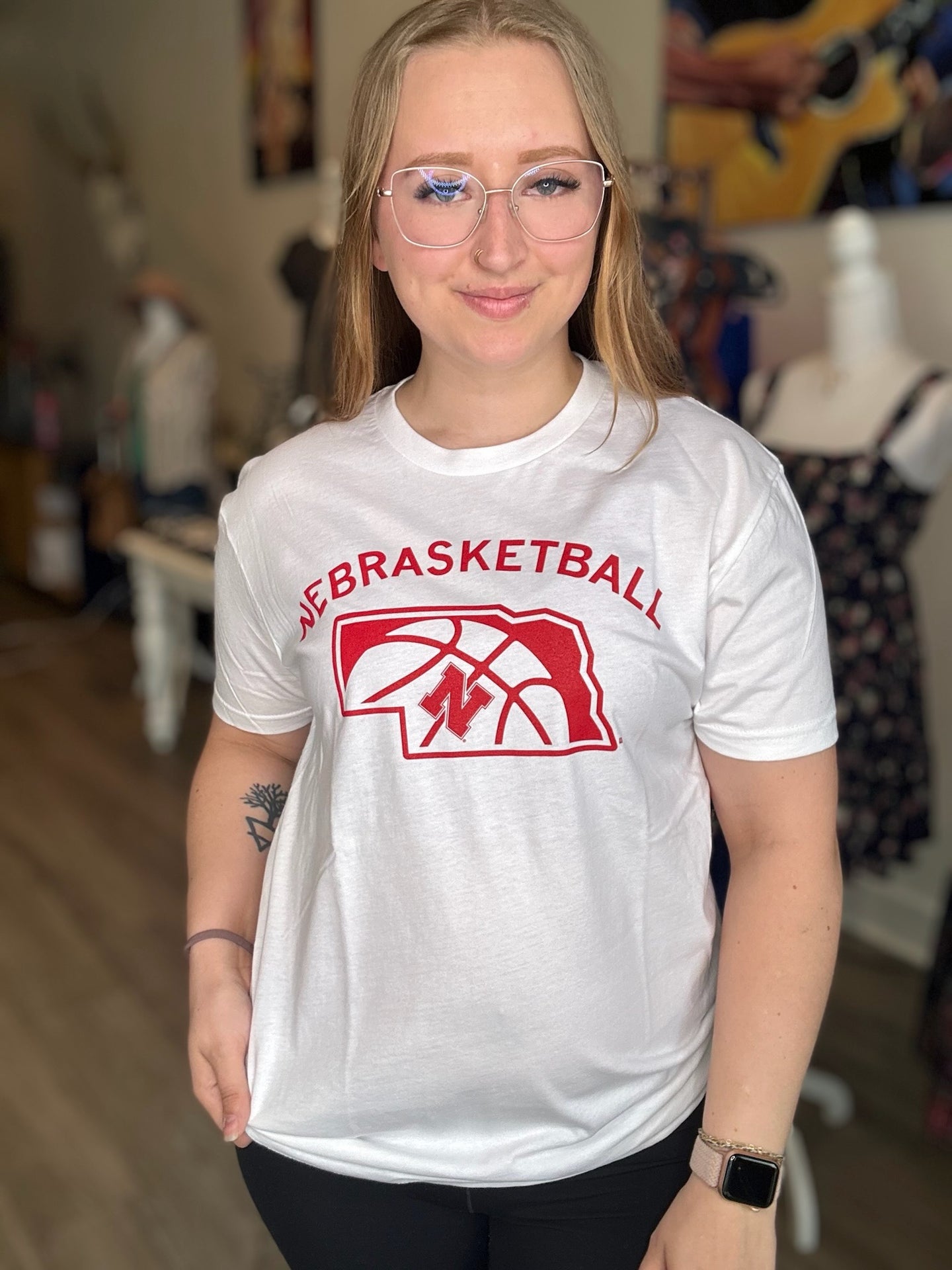 Nebrasketball Graphic Tee