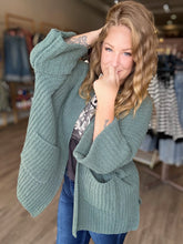 Load image into Gallery viewer, Jade Oversized Cardigan