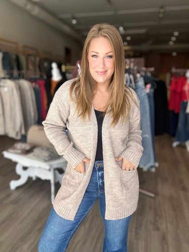 Mocha Sweater Cardigan