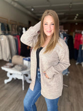 Load image into Gallery viewer, Mocha Sweater Cardigan