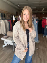 Load image into Gallery viewer, Mocha Sweater Cardigan