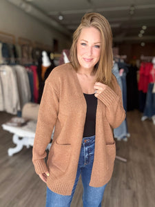 Camel Sweater Cardigan