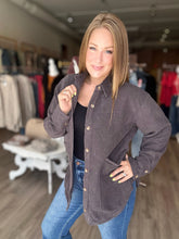 Load image into Gallery viewer, Grey Classic Corduroy Jacket