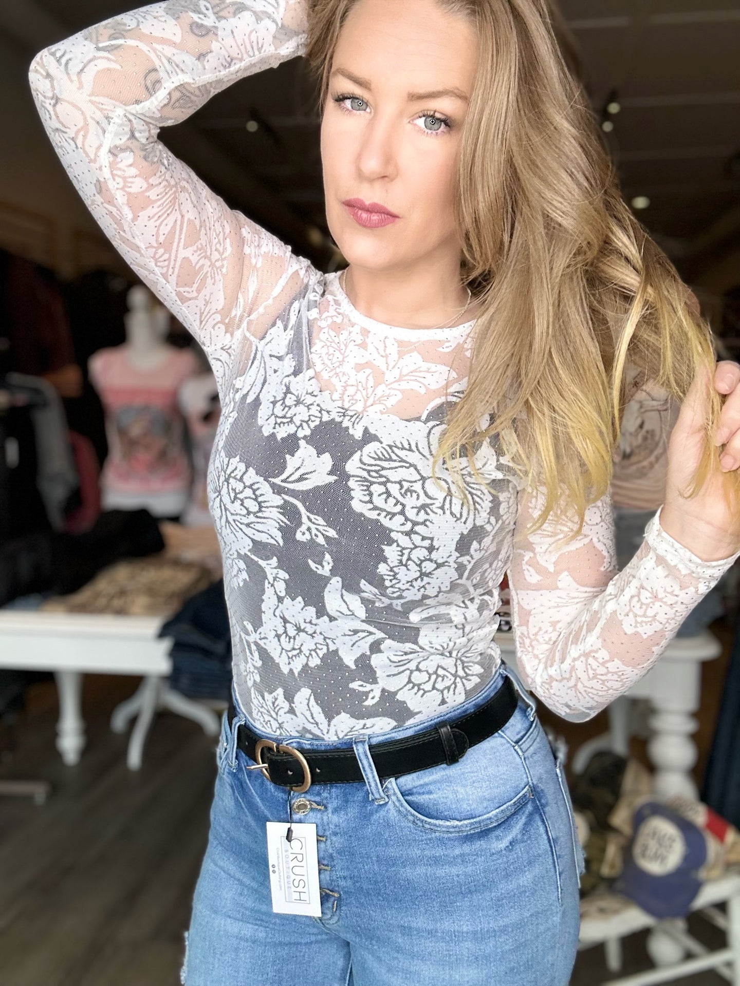 White Lace BodySuit