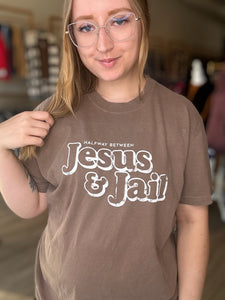Brown J & J Heavy Tee