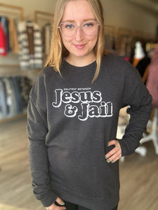 Dk Grey J & J Crewneck