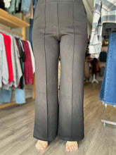 Load image into Gallery viewer, Black Pintuck Modal Pants