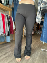 Load image into Gallery viewer, Black Bootcut Leggings