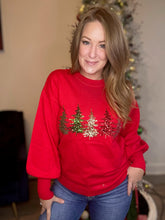Load image into Gallery viewer, Red Christmas Tree Sweater