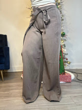 Load image into Gallery viewer, Mocha Wrap Front Dress Pant