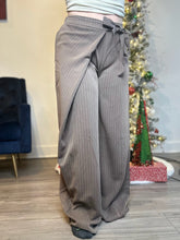 Load image into Gallery viewer, Mocha Wrap Front Dress Pant