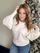 Load image into Gallery viewer, Ivory Lightweight Pullover