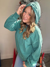 Load image into Gallery viewer, Teal Washed Hoodie