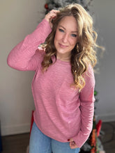 Load image into Gallery viewer, Rose Sweater Knit Long Sleeve