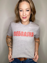 Load image into Gallery viewer, State Lines Grey Graphic Tee