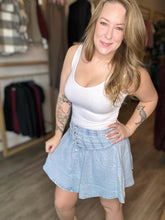 Load image into Gallery viewer, White Double Layered Tank Top