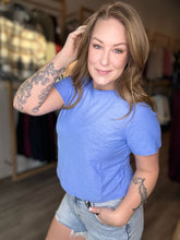 Load image into Gallery viewer, Cornflower Blue Short Sleeve Tee