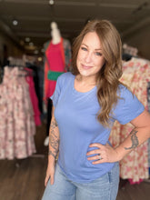 Load image into Gallery viewer, Cloud Blue Short Sleeve T-Shirt